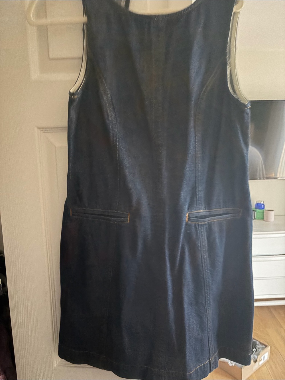 Reformation Denim Citron Dress